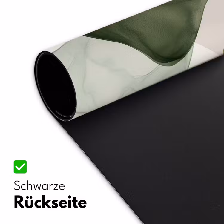 Japandi - Abstract - Groen Muismat XXL klein -ysfeer2_duits