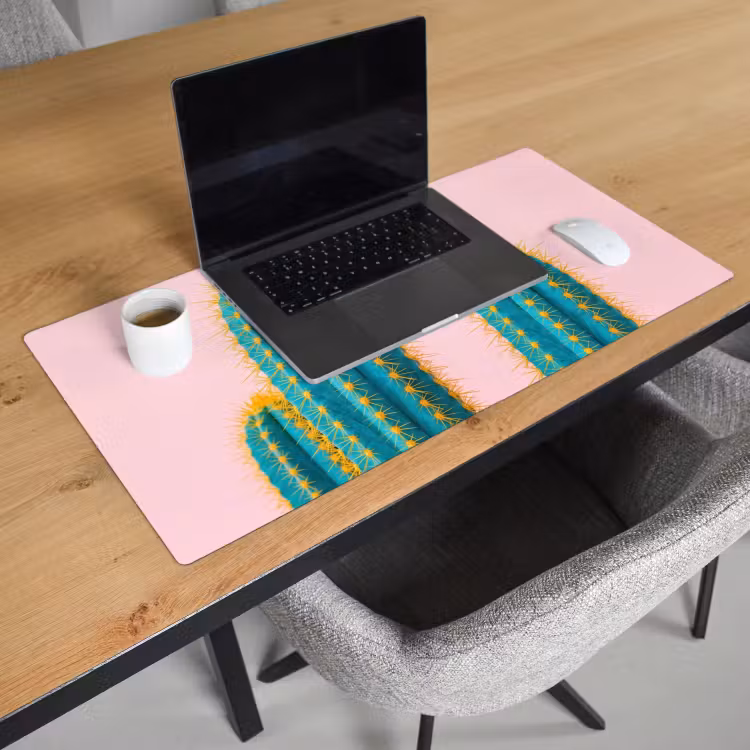 Cactussen - Modern - Pastel Muismat XXL klein -sfeer1