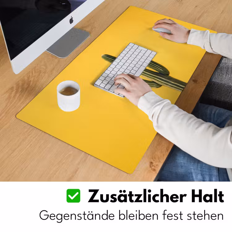 Cactus - Groen - Minimalistisch Muismat XXL klein -ysfeer3_duits