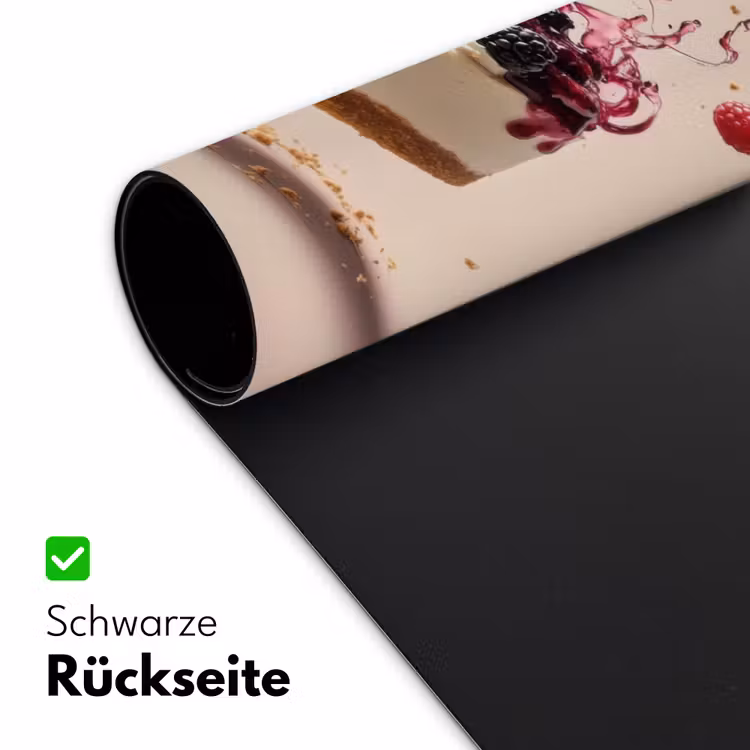Cheesecake - Eten - Roze - Taart Muismat XXL klein -ysfeer2_duits