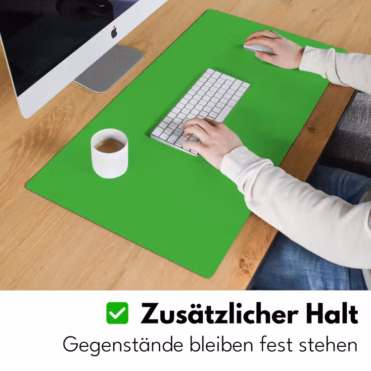 Kelly - Green - Groen Muismat XXL klein 681 -ysfeer3_duits