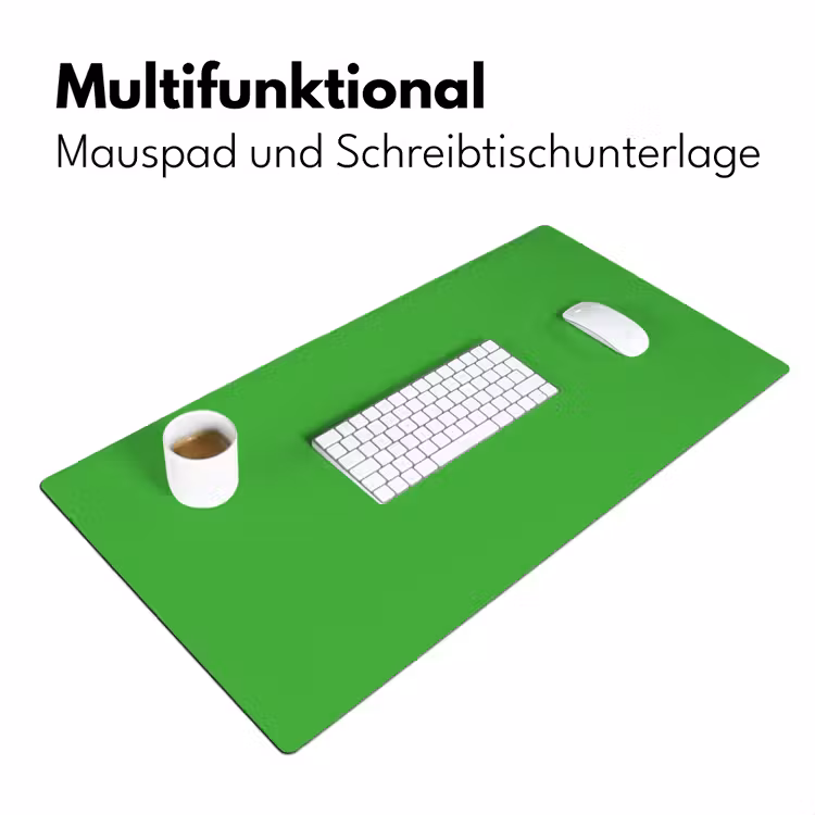 Kelly - Green - Groen Muismat XXL klein 681 -ysfeer4_duits