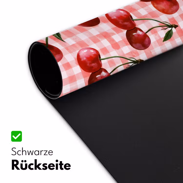 Kersen - Blokken - Rood Muismat XXL klein 681 -ysfeer2_duits
