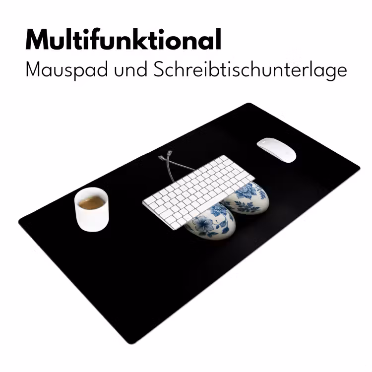 Kersen - Delfts blauw - Fruit Muismat XXL klein -ysfeer4_duits