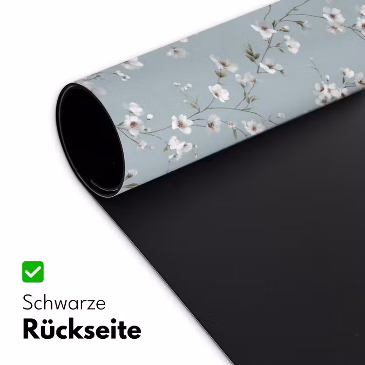 Klassiek - Bloemen - Blauw Muismat XXL klein 681 -ysfeer2_duits