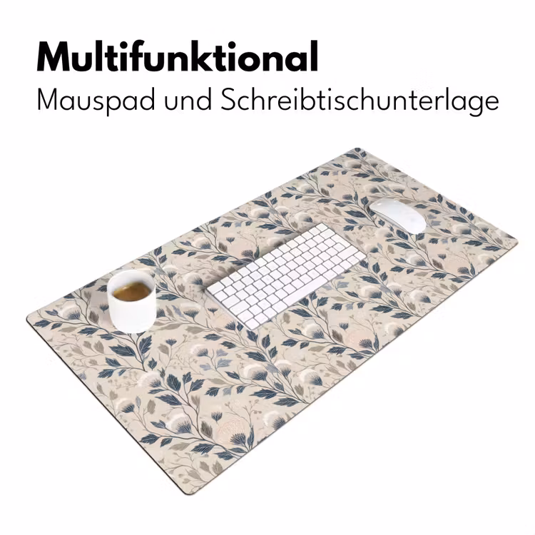 Klassiek - Botanisch - Kleurrijk Muismat XXL klein 681 -ysfeer4_duits