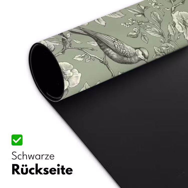 Klassiek - Botanisch - Groen Muismat XXL klein 681 -ysfeer2_duits