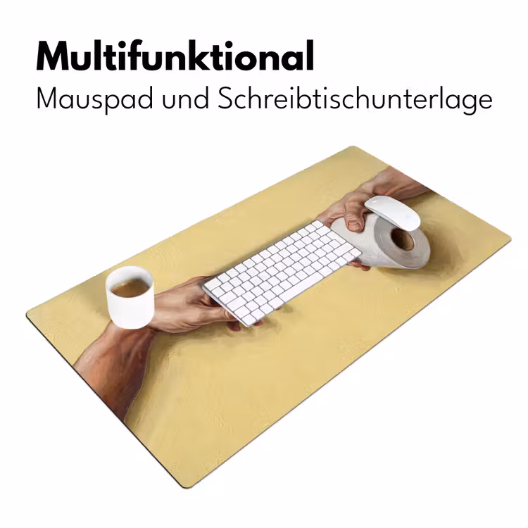 Klassiek - Kunst - Humor Muismat XXL klein -ysfeer4_duits