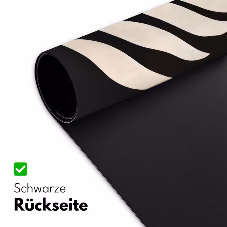 Blad - Wit - Minimalistisch Muismat XXL klein -ysfeer2_duits