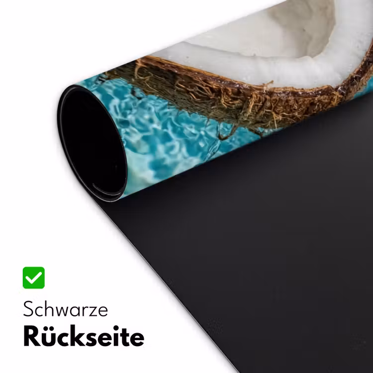 Kokosnoot - Water - Wit Muismat XXL klein -ysfeer2_duits