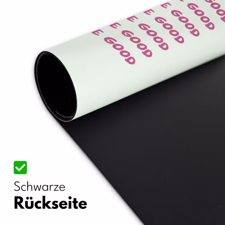 Focus on the good - Roze Muismat XXL klein -ysfeer2_duits