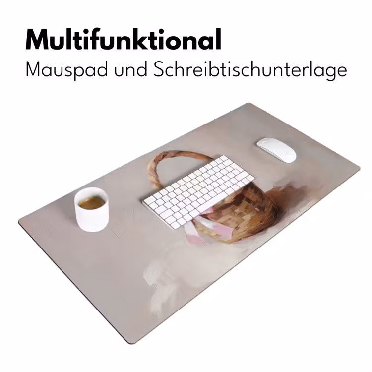 Mand - Eieren - Roze Muismat XXL klein -ysfeer4_duits
