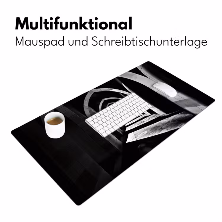 Gang - Bogen - Schaduw - Diepte Muismat XXL klein -ysfeer4_duits