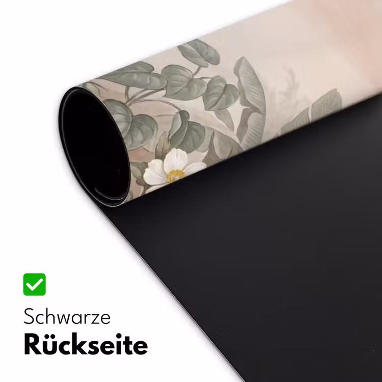 Kraanvogels - Natuur - Roze Muismat XXL klein -ysfeer2_duits