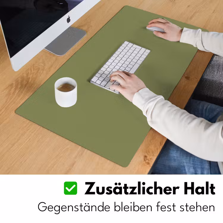 Herbal - Matcha - Groen Muismat XXL klein 681 -ysfeer3_duits