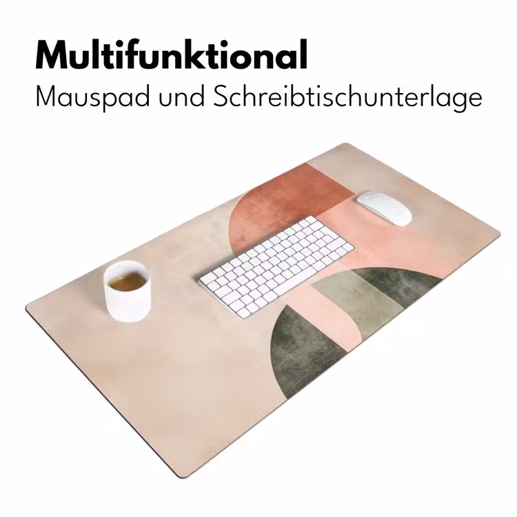 Cirkel - Abstract - Roze Muismat XXL klein -ysfeer4_duits