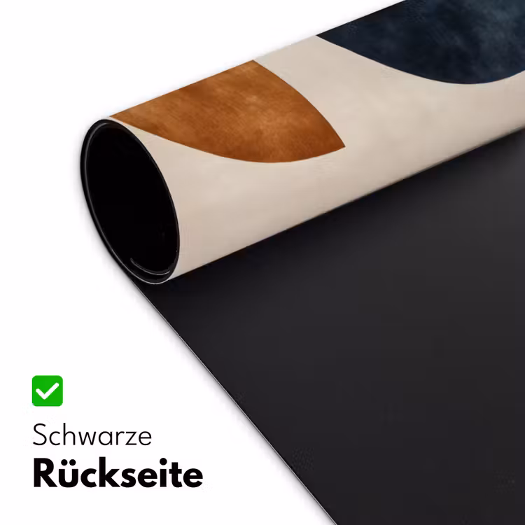 Cirkels - Abstract - Kleurrijk Muismat XXL klein -ysfeer2_duits