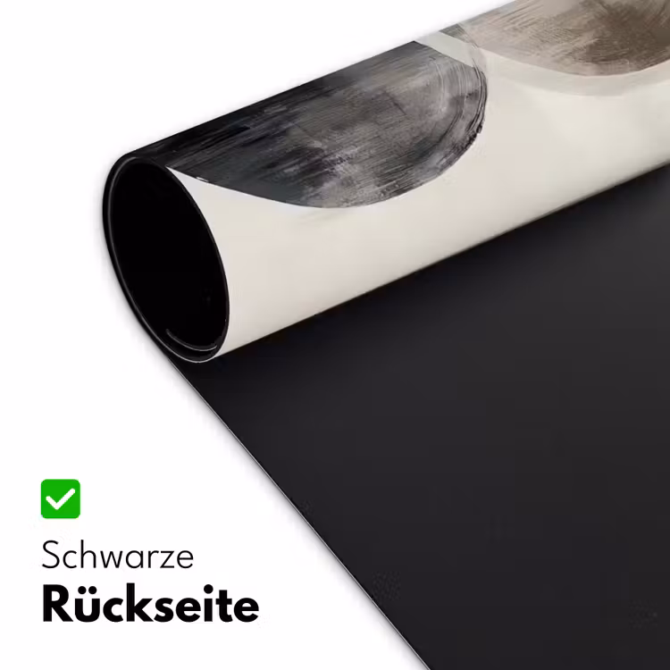 Cirkels - Vorm - Beige - Abstract Muismat XXL klein -ysfeer2_duits