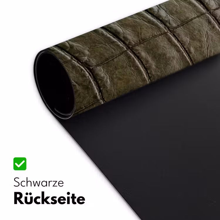 Krokodillenleer - Structuur - Groen Muismat XXL klein -ysfeer2_duits