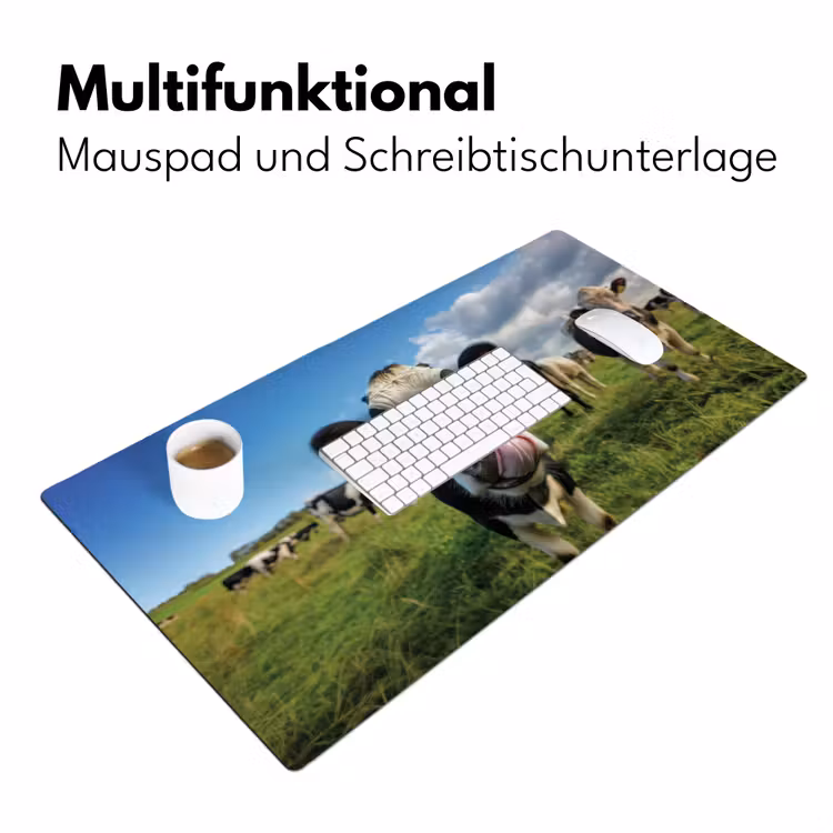 Koe - Tong - Weide Muismat XXL klein -ysfeer4_duits