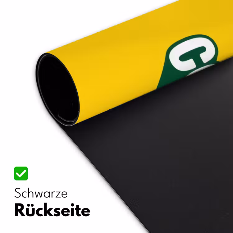 Cool - Geel - Groen Muismat XXL klein -ysfeer2_duits