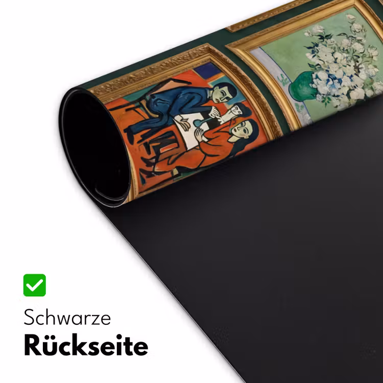 Kunst - Schilderijen - Collectie - Klassiek - Groen Muismat XXL klein -ysfeer2_duits