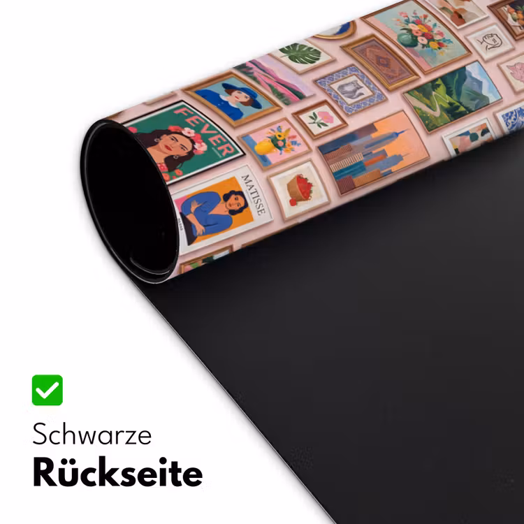 Kunst - Collectie - Decoratie - Modern - Kleurrijk Muismat XXL klein -ysfeer2_duits