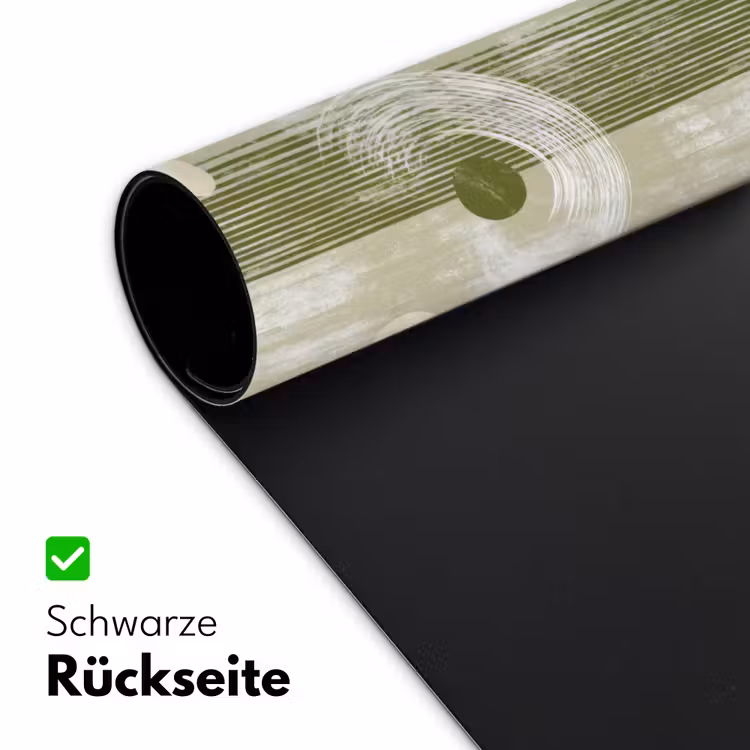 Artistiek - Modern - Groen Muismat XXL klein 681 -ysfeer2_duits