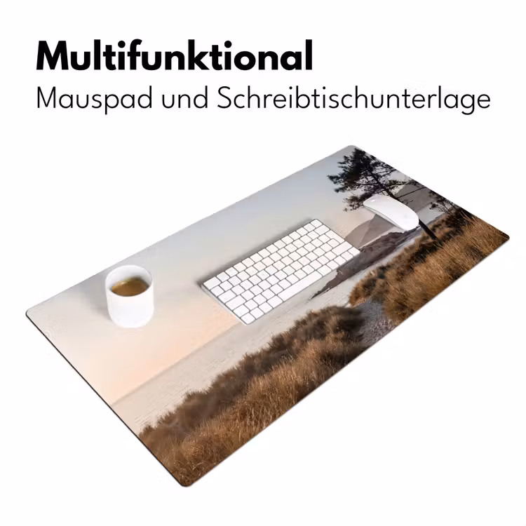 Landschap - Kust - Duinen Muismat XXL klein -ysfeer4_duits