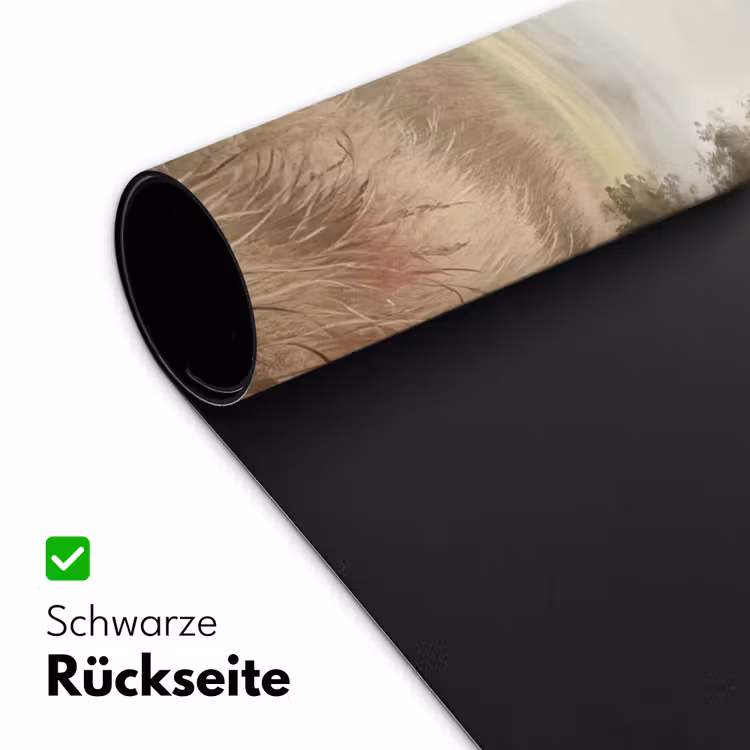 Landschap - Minimalistisch - Beige Muismat XXL klein -ysfeer2_duits