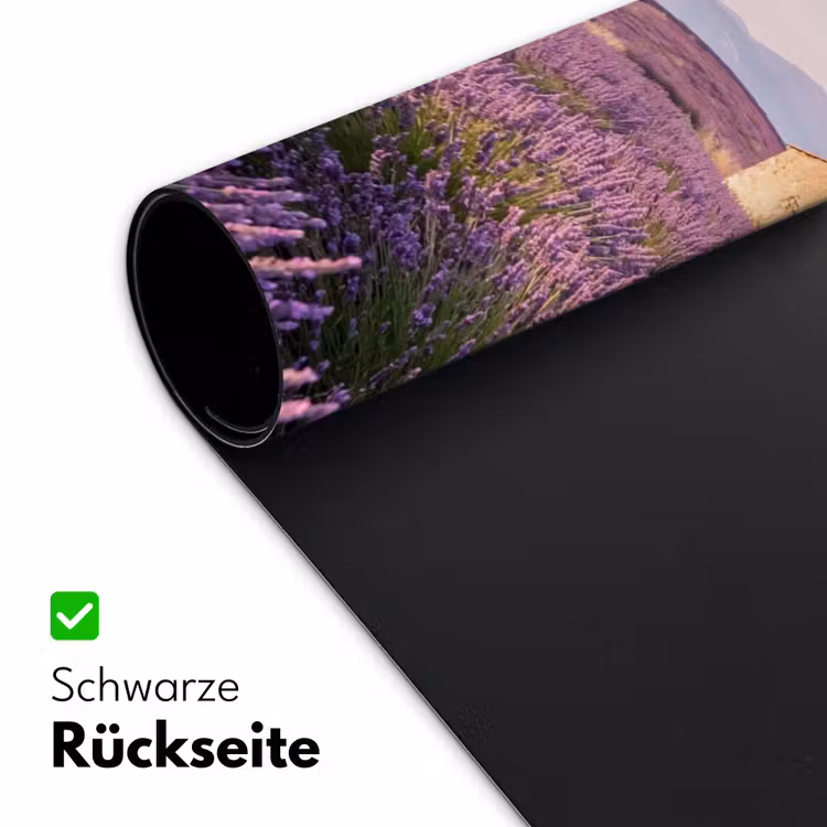 Lavendel - Landschap - Sereen - Paars Muismat XXL klein -ysfeer2_duits