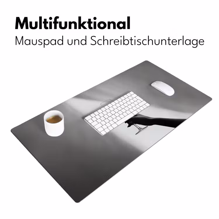 Lichtinval - Wijn - Rood - Glas Muismat XXL klein -ysfeer4_duits