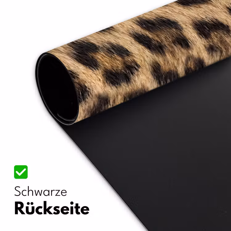 Luipaard - Vacht - Klassiek - Bruin Muismat XXL klein -ysfeer2_duits