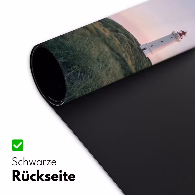 Vuurtoren - Duinlandschap - Zee Muismat XXL klein -ysfeer2_duits