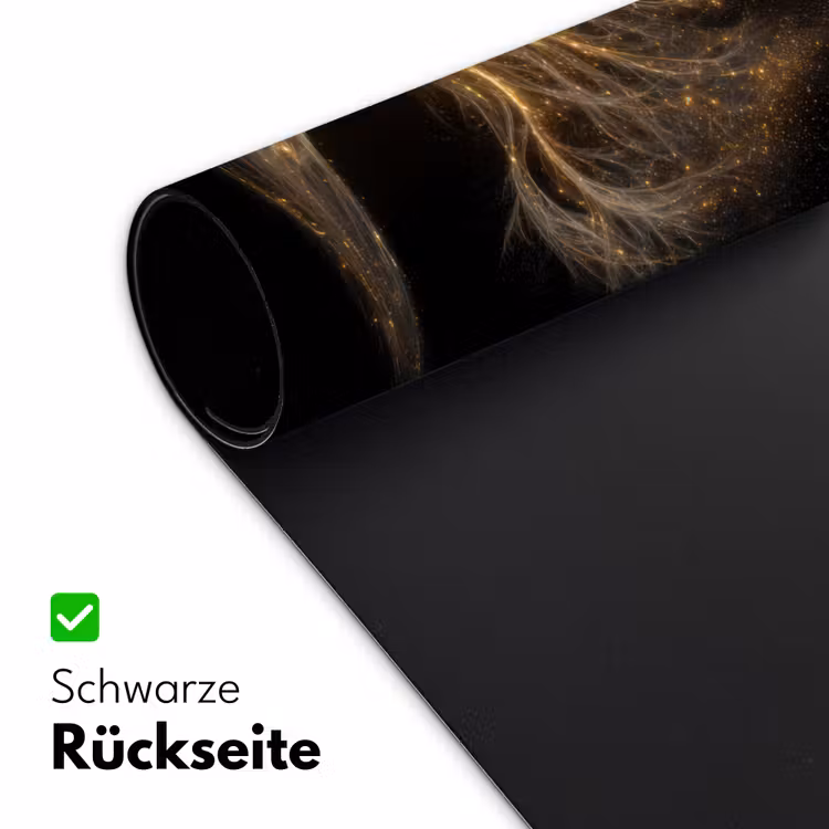 Lichtjes - Boom - Abstract - Zwart Muismat XXL klein -ysfeer2_duits