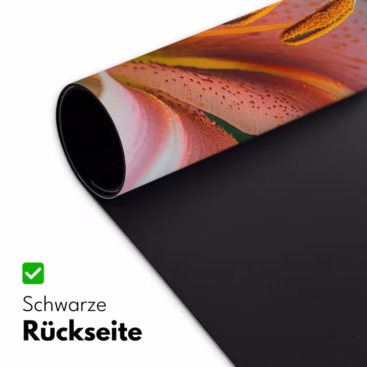 Lelie - Close up - Lichtroze Muismat XXL klein -ysfeer2_duits
