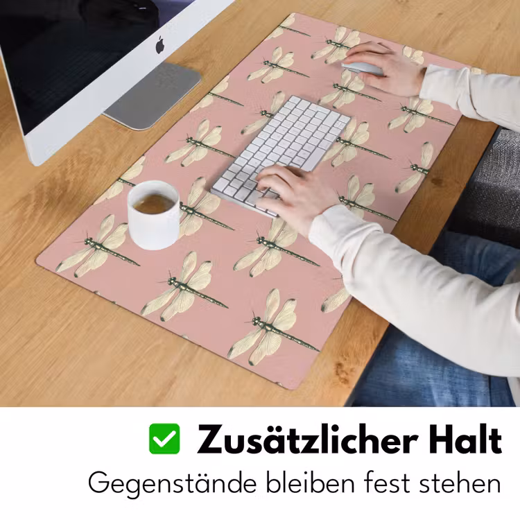 Lillibellen - Patroon - Roze Muismat XXL klein 681 -ysfeer3_duits
