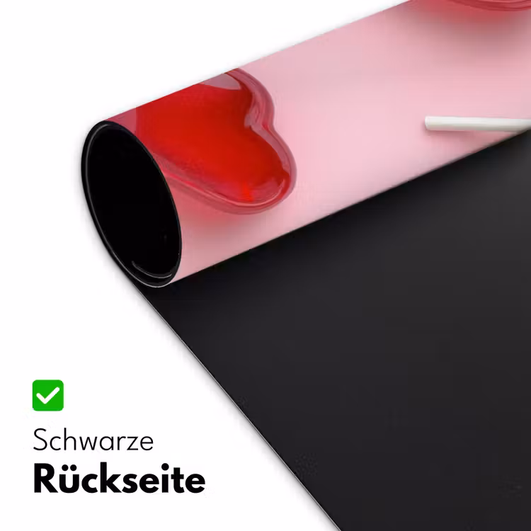 Lollies - Hartjes - Roze Muismat XXL klein -ysfeer2_duits