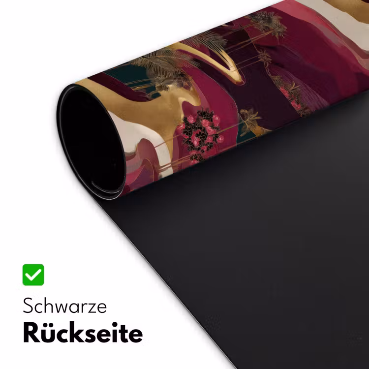 Magisch - Palmbomen - Goud Muismat XXL klein 681 -ysfeer2_duits