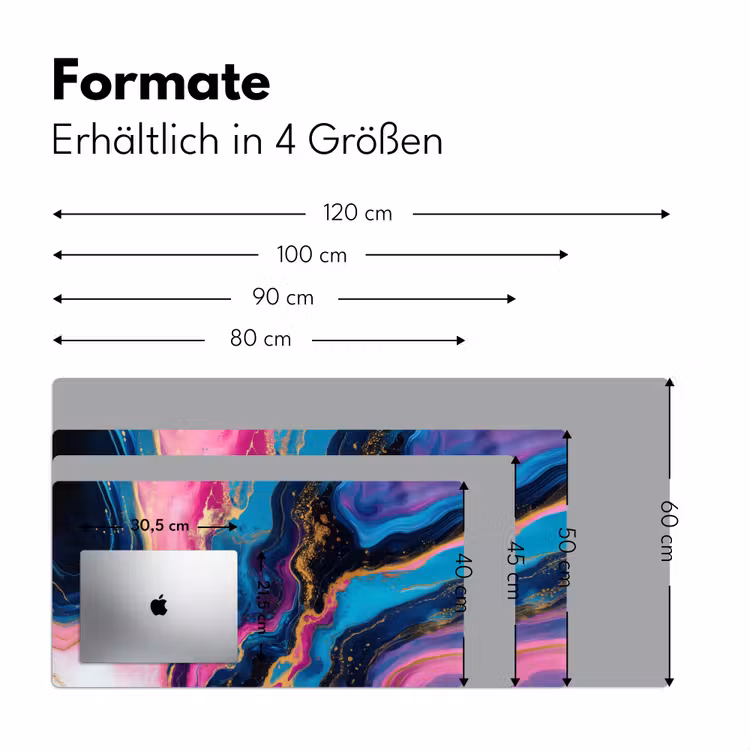 Marmer - Modern - Goud Muismat XXL klein -ysfeer5_duits