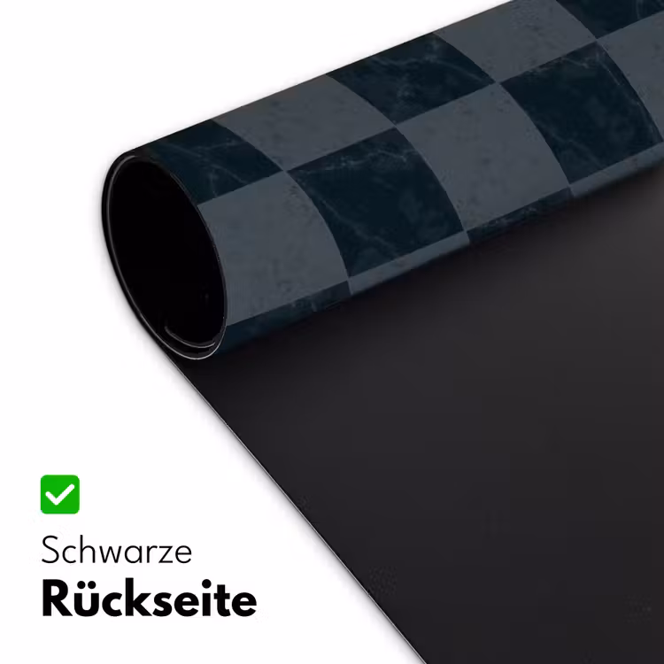Marmer - Patroon - Antraciet Muismat XXL klein 681 -ysfeer2_duits