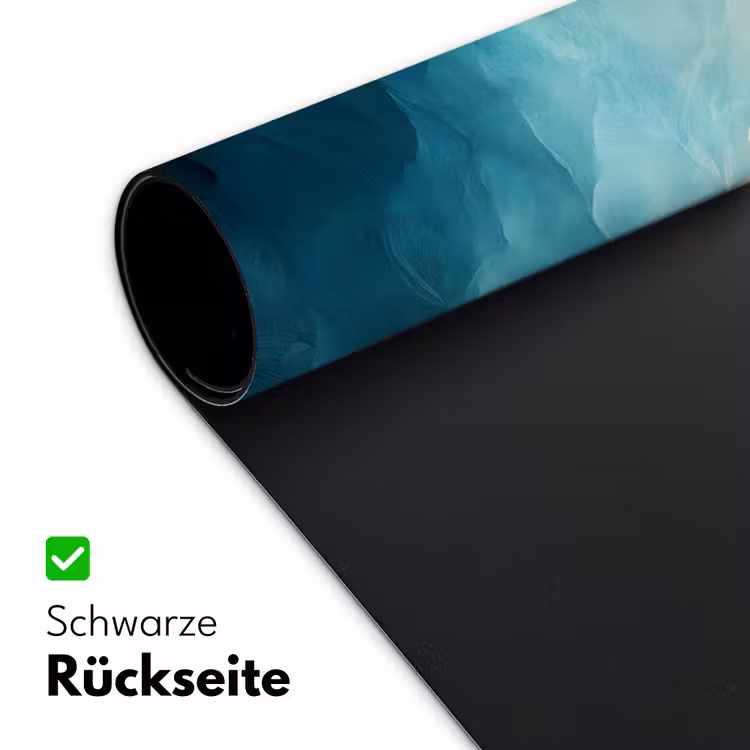 Zee - Silhouet - Abstract - Blauw Muismat XXL klein -ysfeer2_duits
