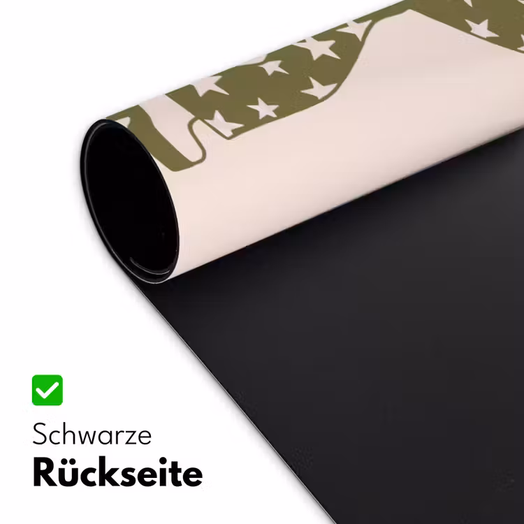 Schreibtischunterlage - Menschen – Tanzen – Party – Vintage – Grün - Mensen - Dansend - Feest - Vintage - Groen Muismat XXL klein