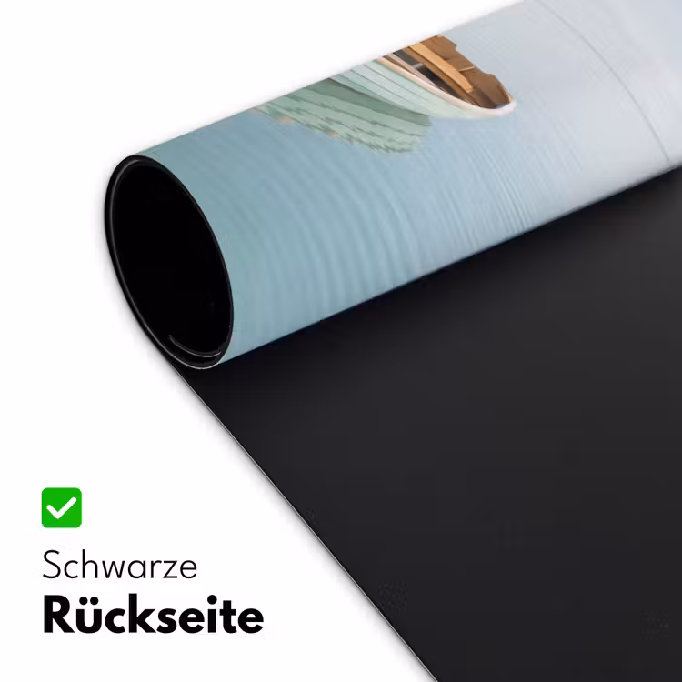 Minimalistisch - Boot - Zee Muismat XXL klein -ysfeer2_duits