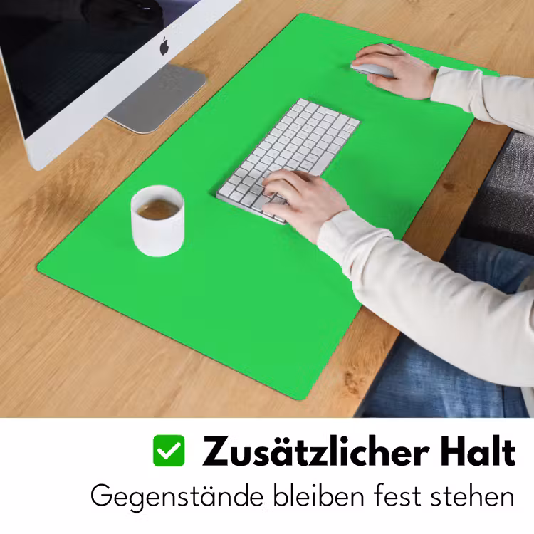 Mint - Green - Groen Muismat XXL klein 681 -ysfeer3_duits