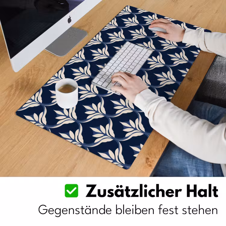 Modern - Ontwerp - Blauw Muismat XXL klein 681 -ysfeer3_duits