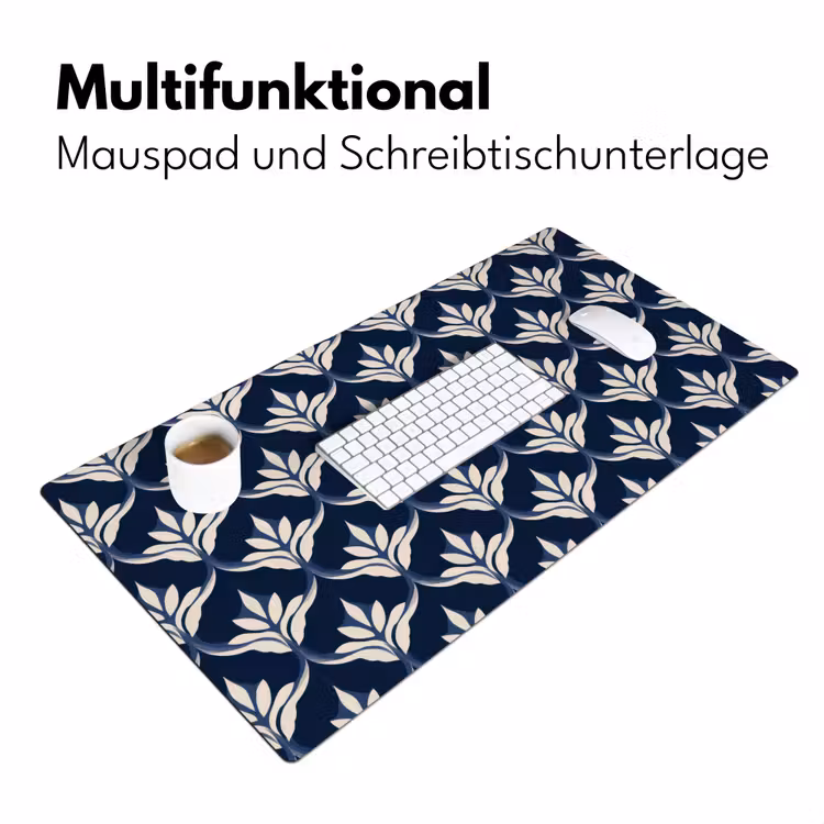 Modern - Ontwerp - Blauw Muismat XXL klein 681 -ysfeer4_duits