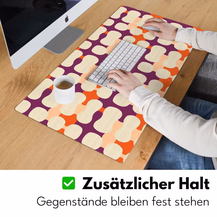 Modern - Patroon - Kleurrijk Muismat XXL klein 681 -ysfeer3_duits