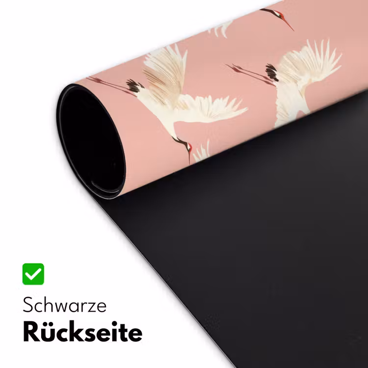 Modern - Kraanvogels - Roze Muismat XXL klein 681 -ysfeer2_duits