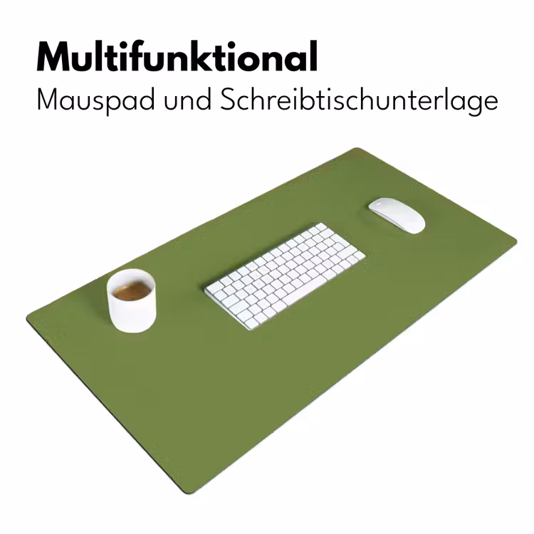 Moss - Green - Groen Muismat XXL klein 681 -ysfeer4_duits